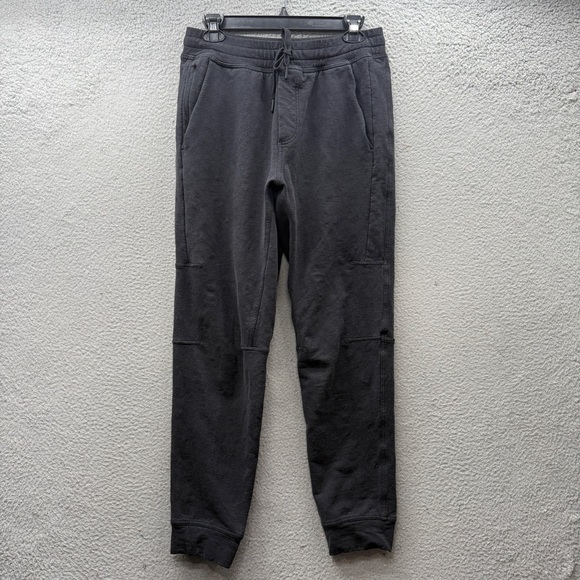 Lululemon Athletica Black City Pull On Sweat Jogger Sweatpants Men's Size Medium - Picture 1 of 14